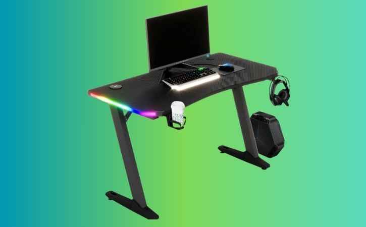 Homall 63-Inch Gaming Desk