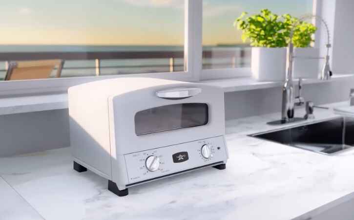 HeatMate Graphite Grill and Toaster Oven