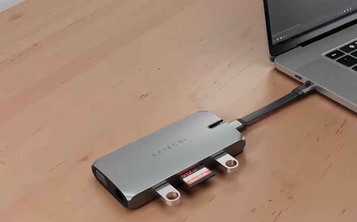 Satechi On-The-Go Multiport Adapter