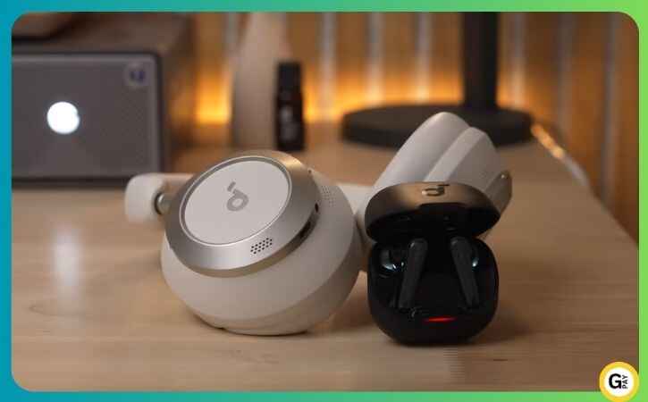 Space One Pro soundscore's Compact Travel Headphones